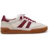 Burgundy/White