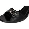 imageSteve Madden Womens Henrietta Heeled SandalBlack Leather