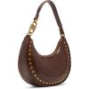 imageSteve Madden Liam Studded Shoulder BagCognac