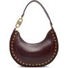 imageSteve Madden Liam Studded Shoulder BagWine