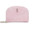 imageSteve Madden Womens Jadez Croc Dome CardholderPink Croc