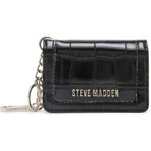 imageSteve Madden Womens Jimmie Bifold WalletBlack Croc