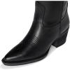 imageSteve Madden Womens AlbanyBlack Leather