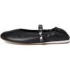 imageSteve Madden Womens Anaya Ballet FlatBlack Leather Stud