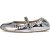 imageSteve Madden Womens Anaya Ballet FlatSilver Leather Stud