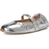 imageSteve Madden Womens Anaya Ballet FlatSilver Leather Stud