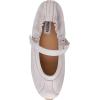 imageSteve Madden Womens Anaya Ballet FlatWhite Distressed