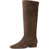imageSteve Madden Womens Dantelle Knee High BootGrey Suede