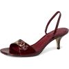 imageSteve Madden Womens Henrietta Heeled SandalRed Croco