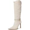 imageSteve Madden Womens Kyndall Fashion BootBone Suede