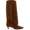 imageSteve Madden Womens Luca Knee High BootChesnut Suede Wide Calf