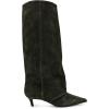imageSteve Madden Womens Luca Knee High BootOlive Suede Wide Calf