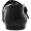 imageSteve Madden Womens Lydia Ballet FlatBlack Leather