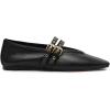 imageSteve Madden Womens Lydia Ballet FlatBlack Leather
