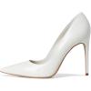 imageSteve Madden Womens Noir PumpWhite Leather
