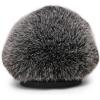 imageSteve Madden Womens Poof SlipperGrey