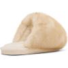 imageSteve Madden Womens Poof SlipperNatural