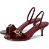 imageSteve Madden Womens Henrietta Heeled SandalRed Croco