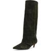 imageSteve Madden Womens Luca Knee High BootOlive Suede