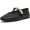 imageSteve Madden Womens PoppinBlack Leather