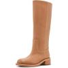 imageSteve Madden Womens Riggs Knee High BootBanana Leather Wide Calf