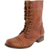 imageSteve Madden Womens Troopa LaceUp BootBeige