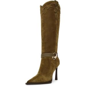 imageSteve Madden Womens Kyndall Fashion BootOlive Suede