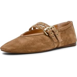 imageSteve Madden Womens Lydia Ballet FlatTaupe Suede