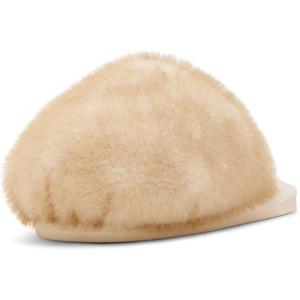 imageSteve Madden Womens Poof SlipperNatural