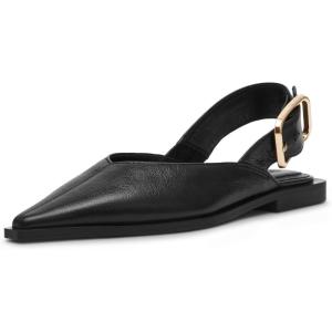 imageSteve Madden Womens Shay Ballet FlatBlack Leather