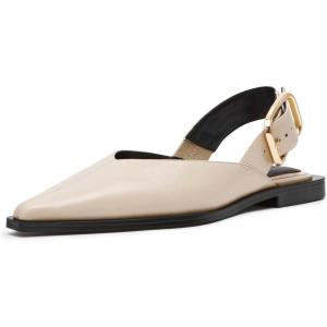 imageSteve Madden Womens Shay Ballet FlatBone Leather