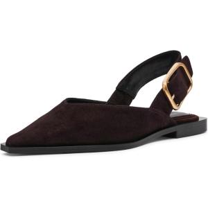 imageSteve Madden Womens Shay Ballet FlatBrown Suede