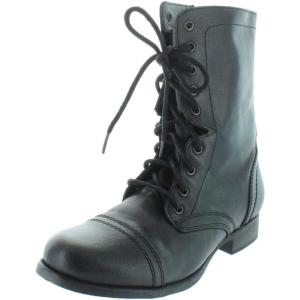 imageSteve Madden Womens Troopa LaceUp BootNatural Leather