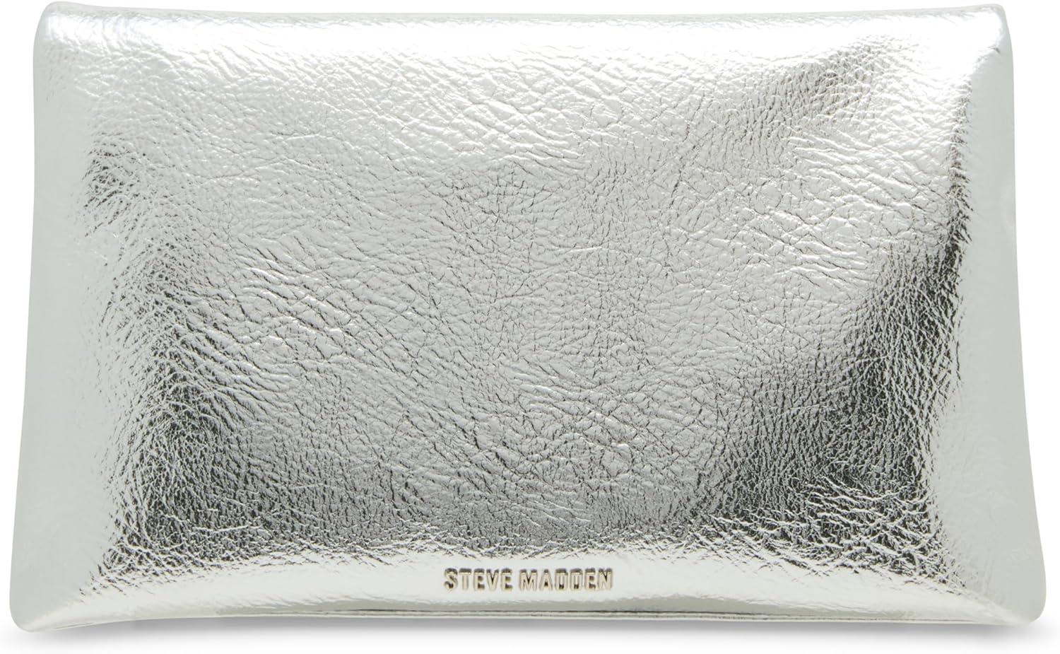imageSteve Madden Partay Large ClutchSilver