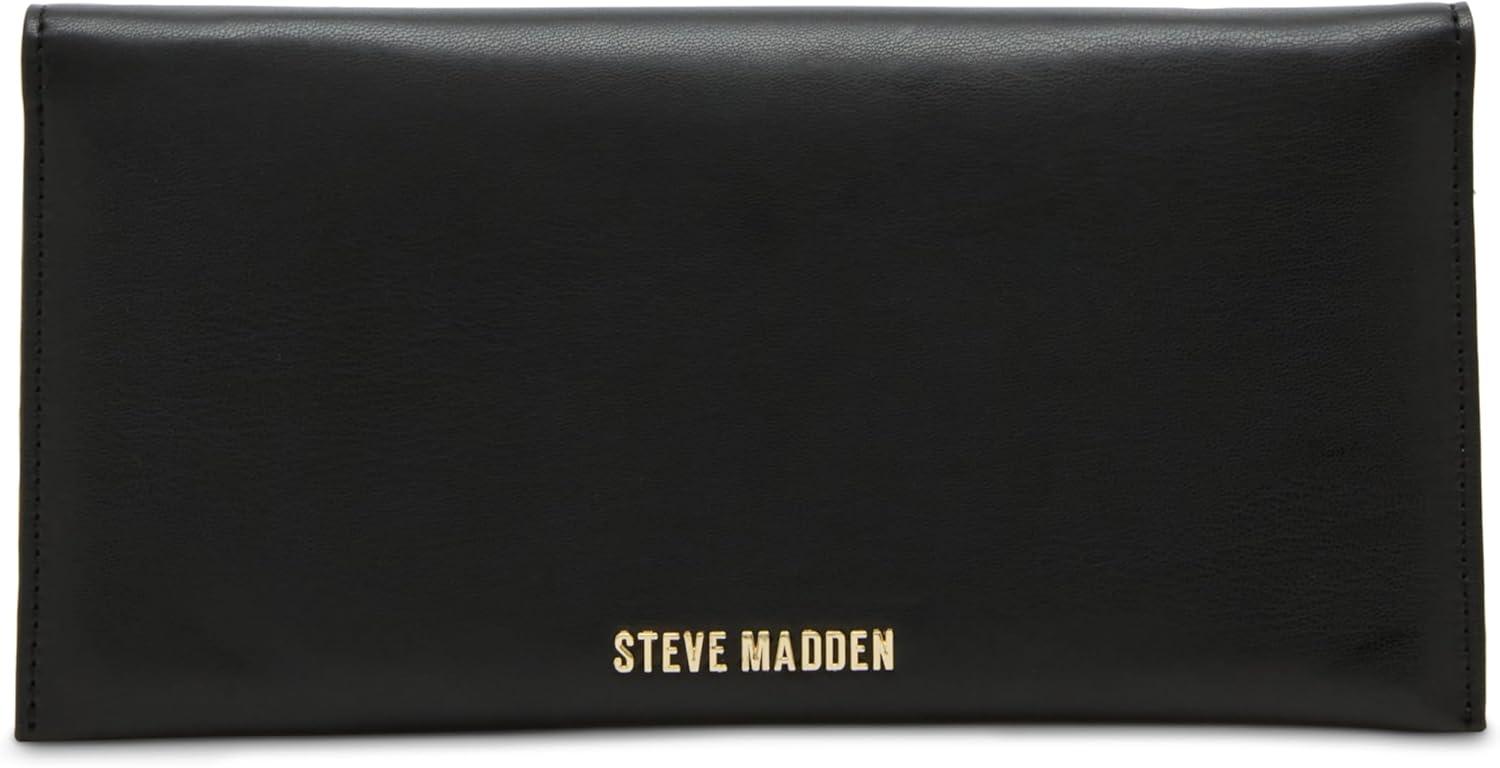 imageSteve Madden Smooth Envelope ClutchBlack