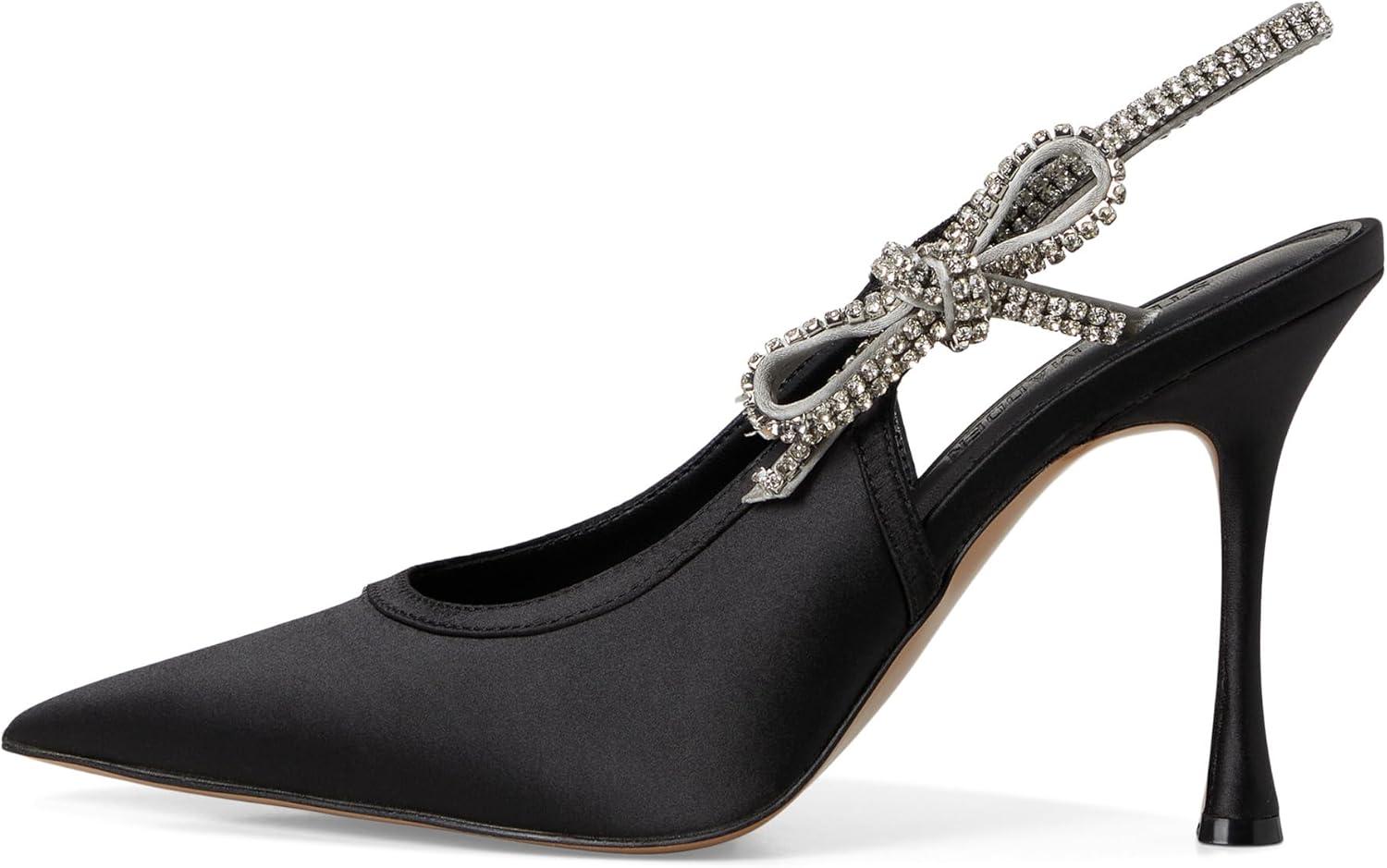 imageSteve Madden Womens BriBlack Satin