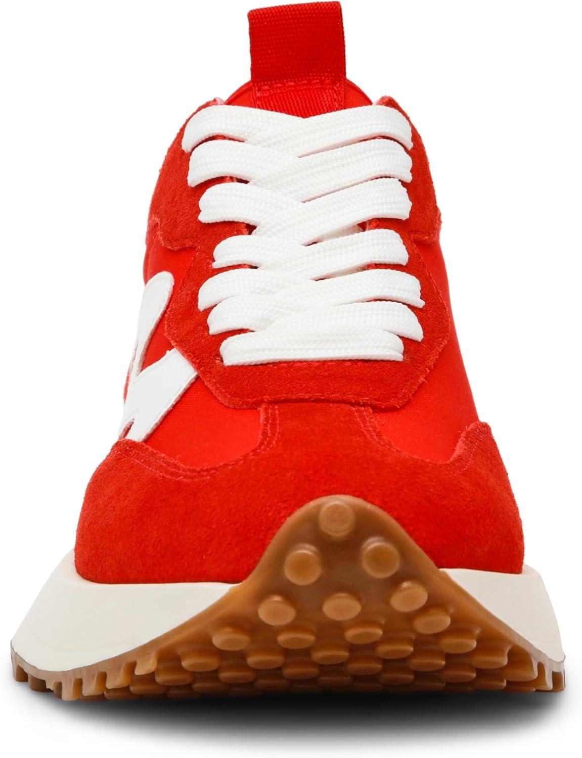 imageSteve Madden Womens CampoRedWhite
