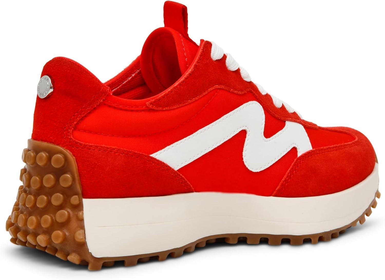 imageSteve Madden Womens CampoRedWhite