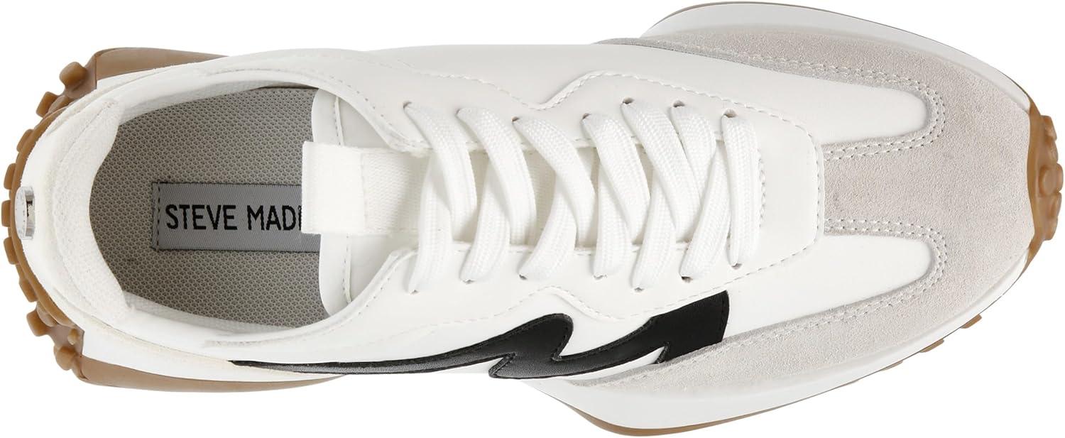 imageSteve Madden Womens CampoWhite Black
