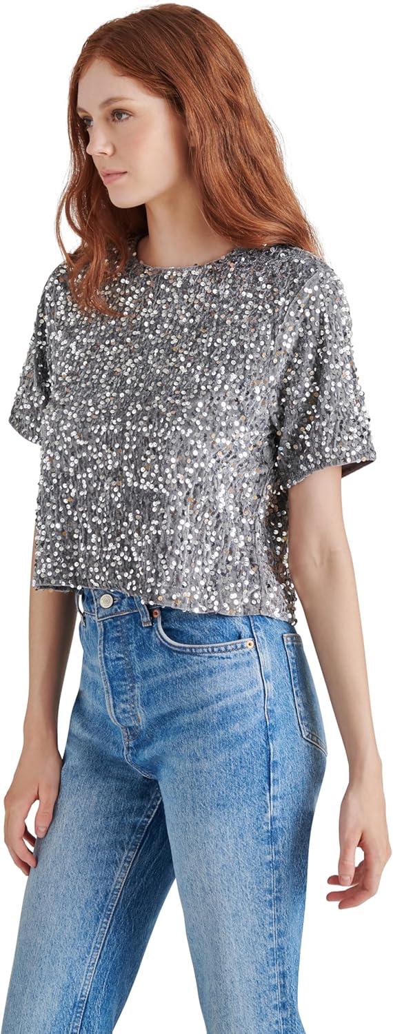 imageSteve Madden Womens Cressa TopGrey