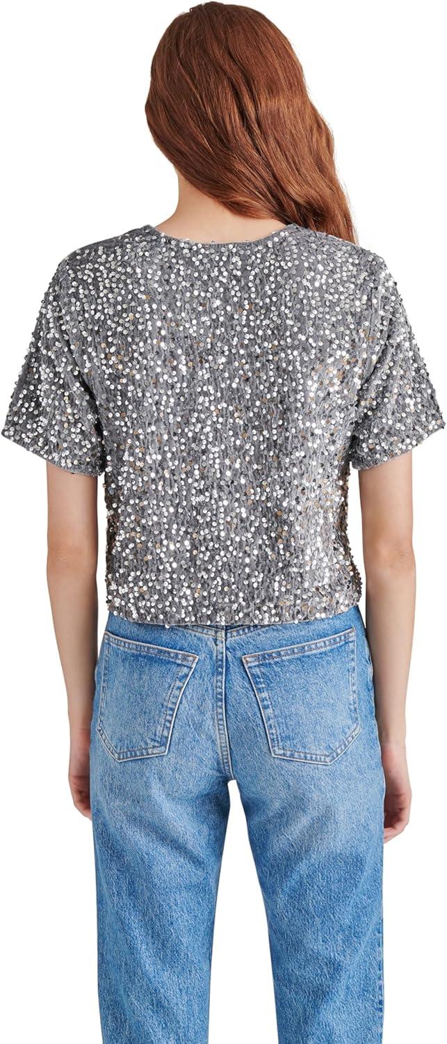 imageSteve Madden Womens Cressa TopGrey