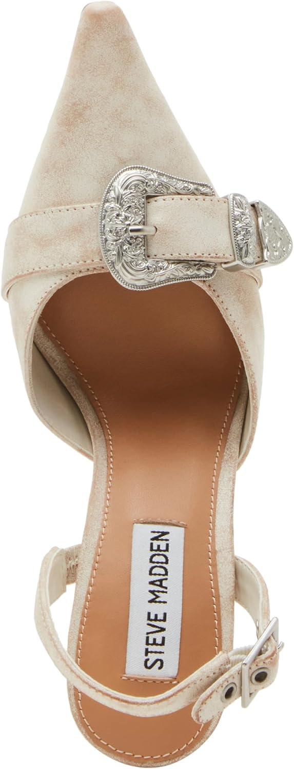 imageSteve Madden Womens DelilahWhite Distressed