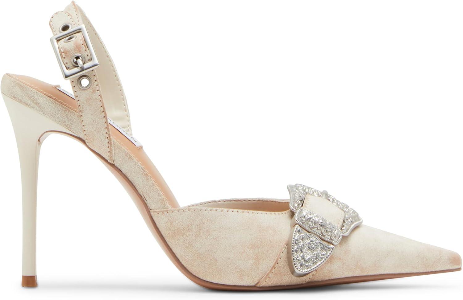 imageSteve Madden Womens DelilahWhite Distressed