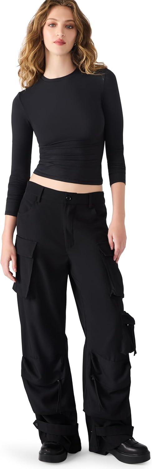 imageSteve Madden Womens Duo PantBlack