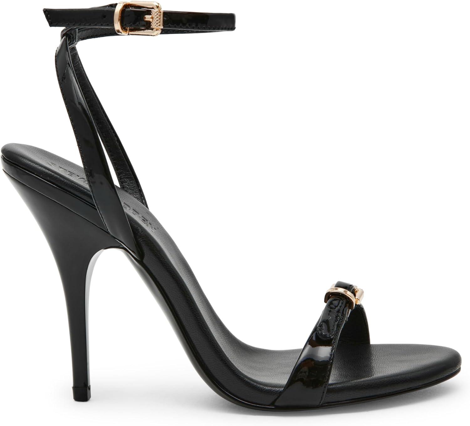 imageSteve Madden Womens Foxx Heeled SandalBlack Patent