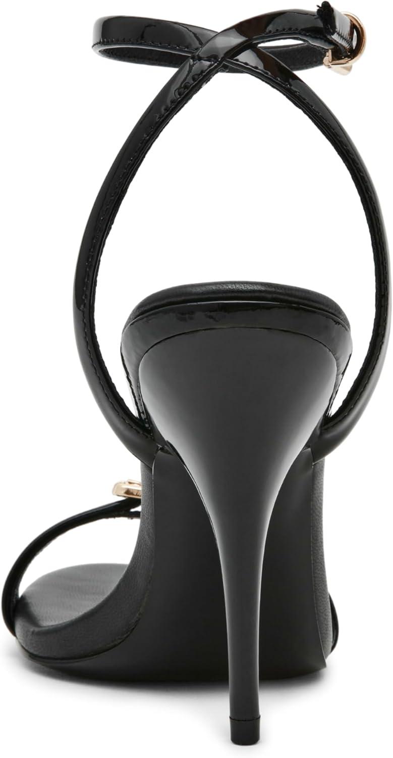 imageSteve Madden Womens Foxx Heeled SandalBlack Patent