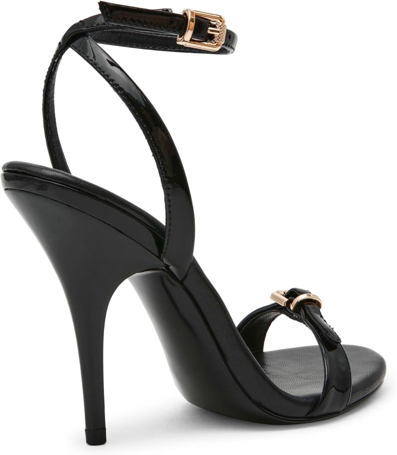 imageSteve Madden Womens Foxx Heeled SandalBlack Patent