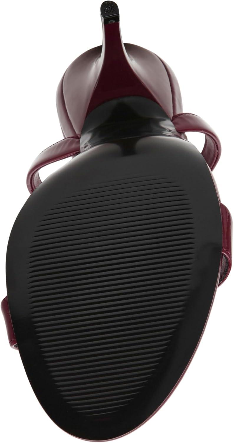 imageSteve Madden Womens Foxx Heeled SandalBurgundy Patent