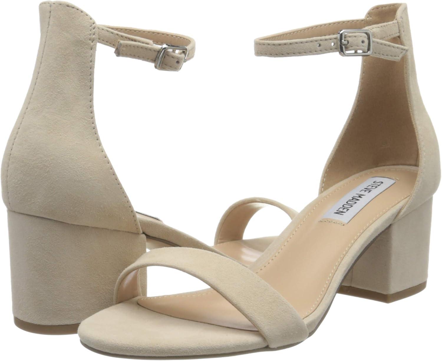 imageSteve Madden Womens Irenee Heeled Dress SandalBeige