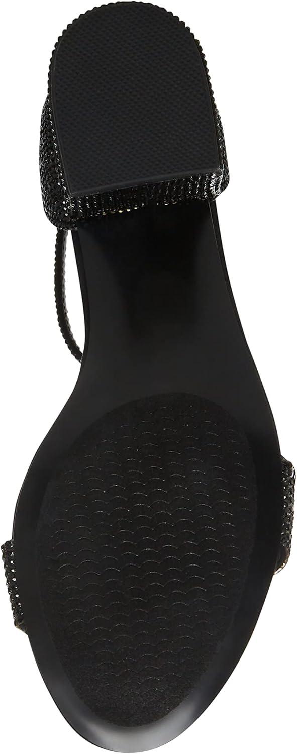imageSteve Madden Womens Irenee Heeled Dress SandalBlack Rhinestone